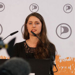 Katharina Nocun, politische Geschäftsführerin der Piratenpartei Deutschland